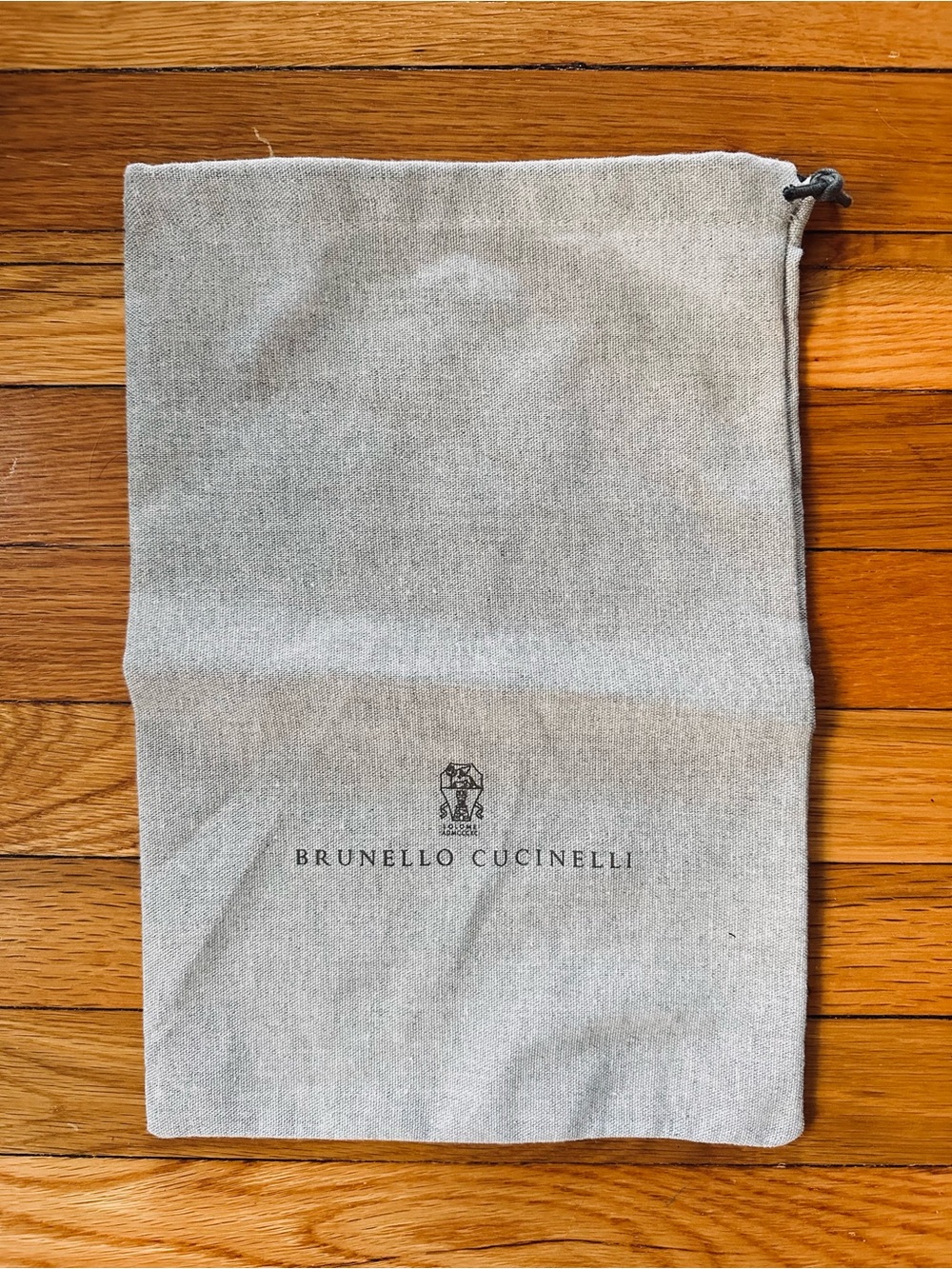 Brunello Cucinelli Dust Bag in Light Gray